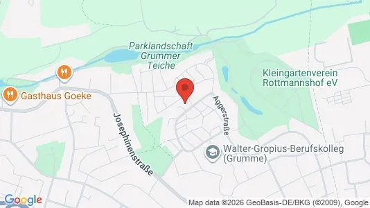 Apartments for rent i Bochum - kort over placeringen