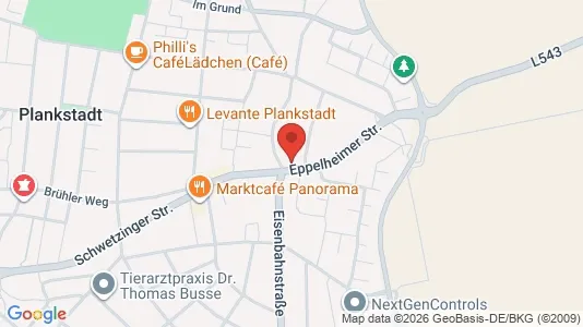 Apartments for rent i Rhein-Neckar-Kreis - kort over placeringen