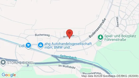 Apartments for rent i Tuttlingen - kort over placeringen