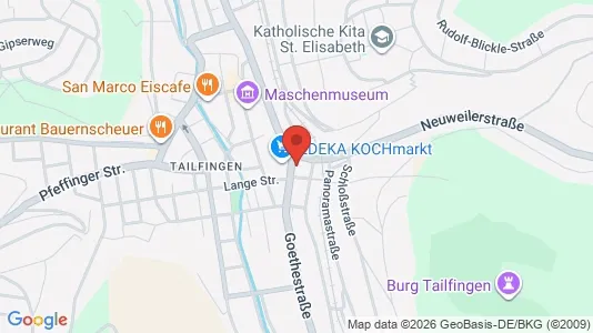 Apartments for rent i Zollernalbkreis - kort over placeringen