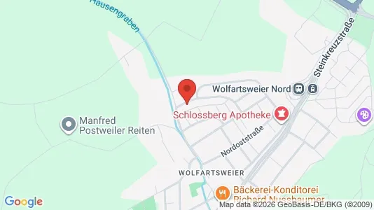 Apartments for rent i Karlsruhe - kort over placeringen