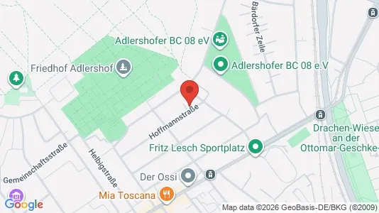 Apartments for rent i Berlin Treptow-Köpenick - kort over placeringen