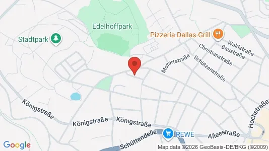 Apartments for rent i Remscheid - kort over placeringen