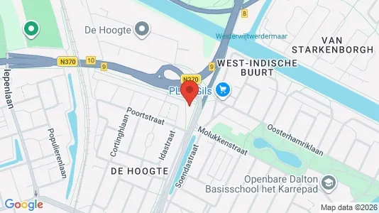 Apartments for rent i Groningen - kort over placeringen