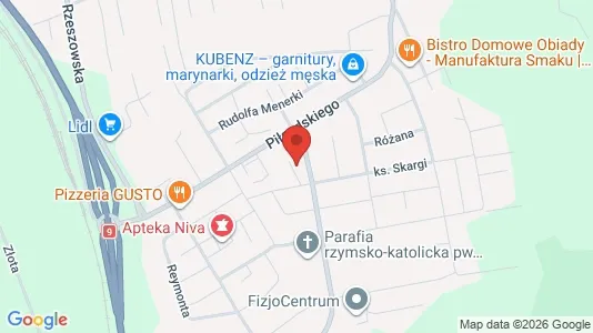 Apartments for rent i Rzeszowski - kort over placeringen