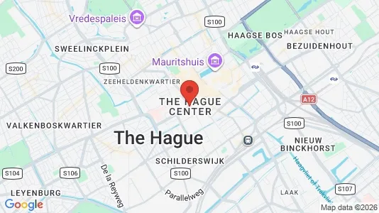 Houses for rent i The Hague Centrum - kort over placeringen