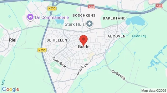 Houses for rent i Goirle - kort over placeringen