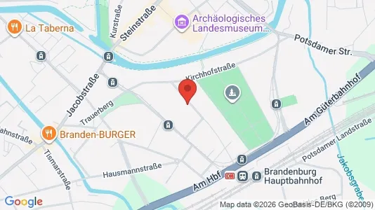 Apartments for rent i Brandenburg an der Havel - kort over placeringen
