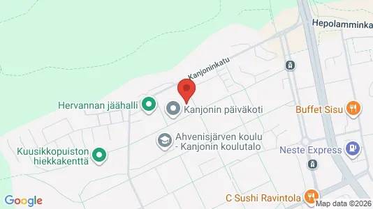 Apartments for rent i Tampere Kaakkoinen - kort over placeringen