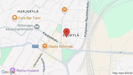 Apartments for rent i Riihimäki - kort over placeringen