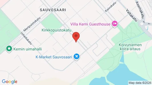Apartments for rent i Kemi - kort over placeringen