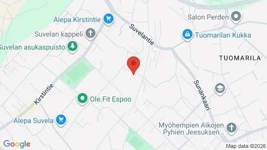 Apartments for rent i Espoo - kort over placeringen