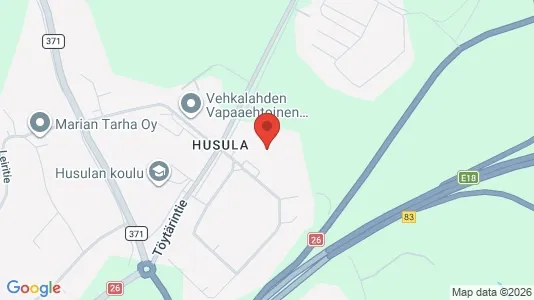 Apartments for rent i Hamina - kort over placeringen