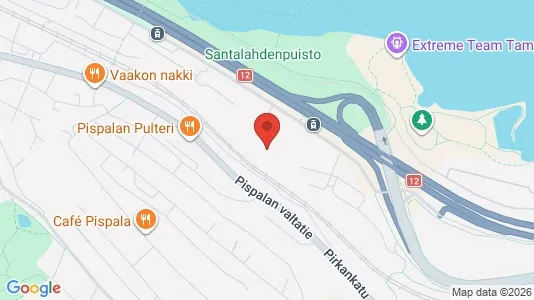 Apartments for rent i Tampere Lounainen - kort over placeringen