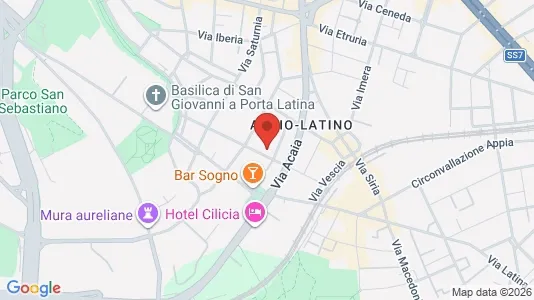Apartments for rent i Roma Municipio VII – Appio-Latino/Tuscolano/Cinecittà - kort over placeringen