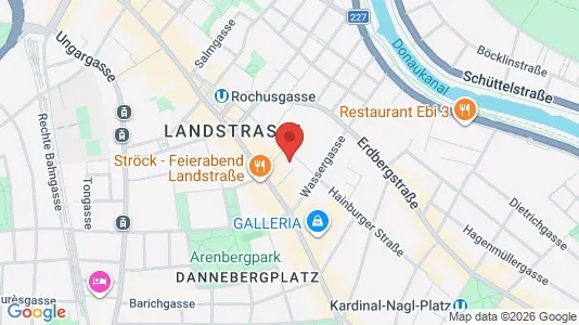 Apartments for rent i Vienna Landstraße - kort over placeringen