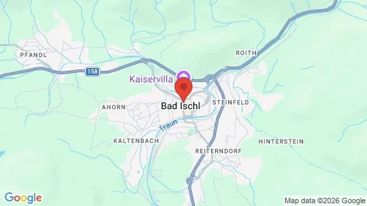 Apartments for rent i Bad Ischl - kort over placeringen