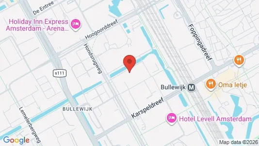 Apartments for rent i Amsterdam Amsterdam-Zuidoost - kort over placeringen