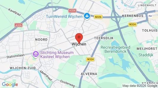 Houses for rent i Wijchen - kort over placeringen