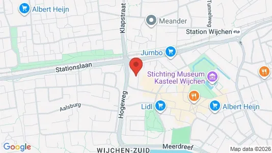 Apartments for rent i Wijchen - kort over placeringen