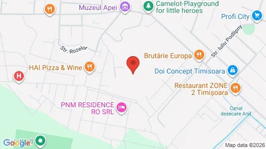 Apartments for rent i Giroc - kort over placeringen
