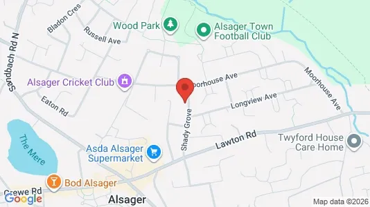Apartments for rent i Stoke-on-Trent - Staffordshire - kort over placeringen