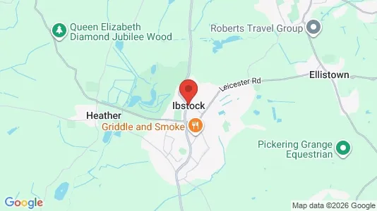 Apartments for rent i Coalville/Ibstock/Markfield - Leicestershire - kort over placeringen