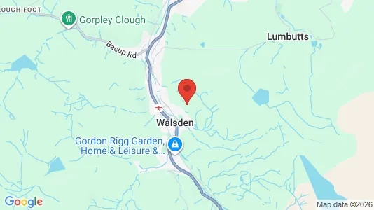 Houses for rent i Todmorden - Lancashire - kort over placeringen