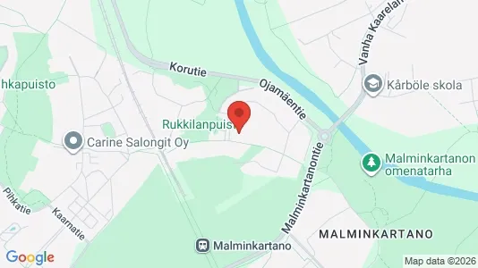 Rooms for rent i Helsinki Läntinen - kort over placeringen