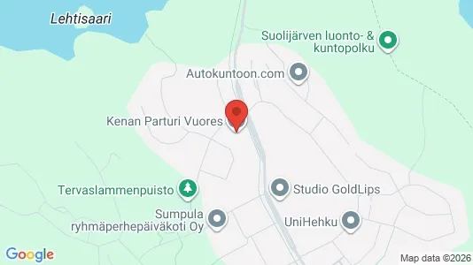 Rooms for rent i Tampere Eteläinen - kort over placeringen
