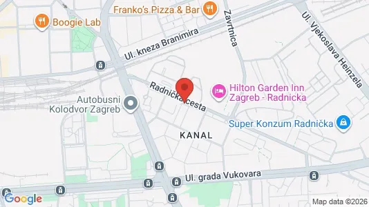 Apartments for rent i Sljeme (Medvednica-Tomislavac) - kort over placeringen