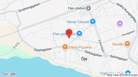 Apartments for rent i Flen - kort over placeringen