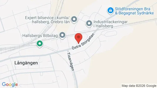 Apartments for rent i Hallsberg - kort over placeringen