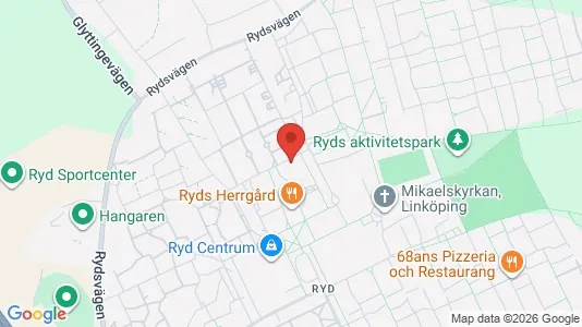 Apartments for rent i Linköping - kort over placeringen