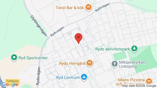 Apartments for rent i Linköping - kort over placeringen