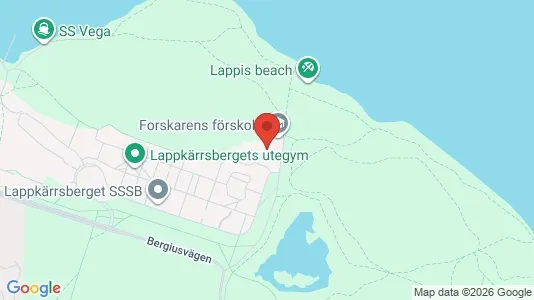 Rooms for rent i Östermalm - kort over placeringen