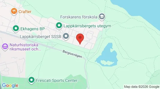 Rooms for rent i Östermalm - kort over placeringen