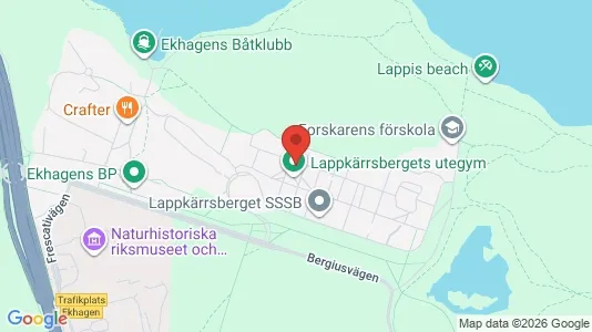 Rooms for rent i Östermalm - kort over placeringen