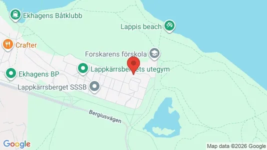 Rooms for rent i Östermalm - kort over placeringen