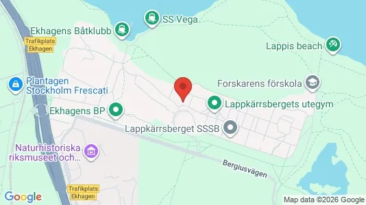 Rooms for rent i Östermalm - kort over placeringen