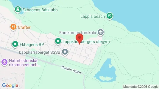 Rooms for rent i Östermalm - kort over placeringen