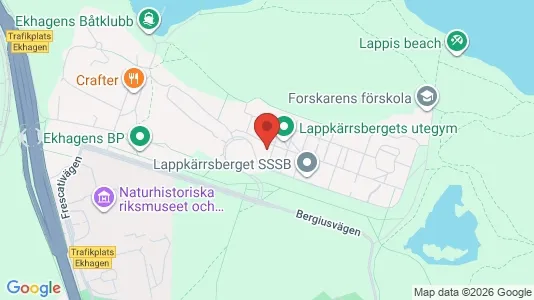 Rooms for rent i Östermalm - kort over placeringen