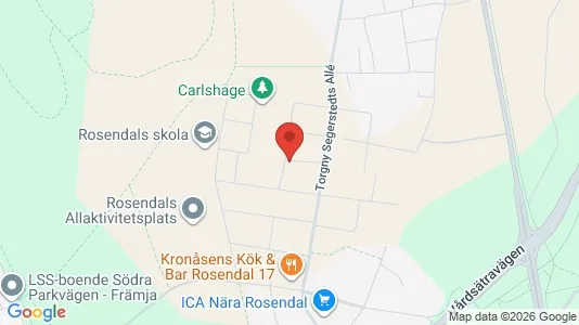 Apartments for rent i Uppsala - kort over placeringen