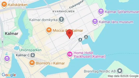 Apartments for rent i Kalmar - kort over placeringen