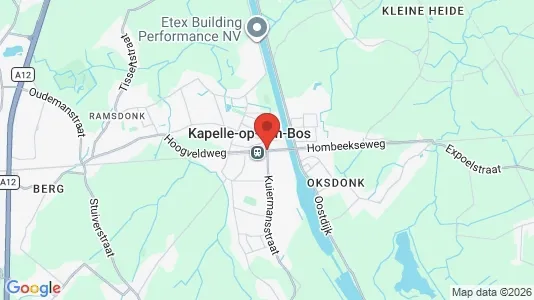 Houses for rent i Kapelle-op-den-Bos - kort over placeringen