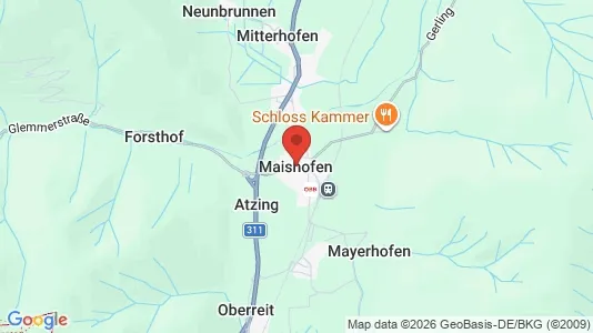 Apartments for rent i Maishofen - kort over placeringen