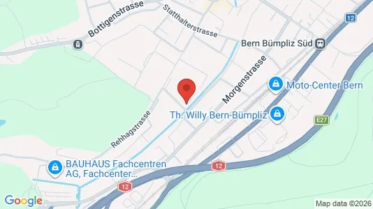 Apartments for rent i Bern-Mittelland - kort over placeringen