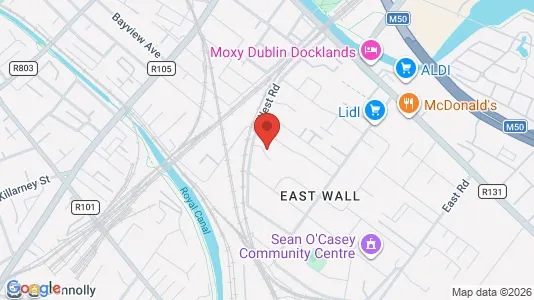 Apartments for rent i Dublin 3 - kort over placeringen