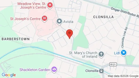 Apartments for rent i Dublin 15 - kort over placeringen