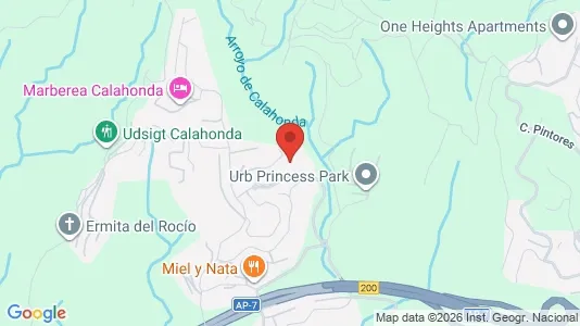 Apartments for rent i Mijas - kort over placeringen